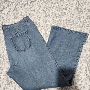 Gloria Vanderbilt Amanda jeans Size 20W Color Blue Bootcut.   New
